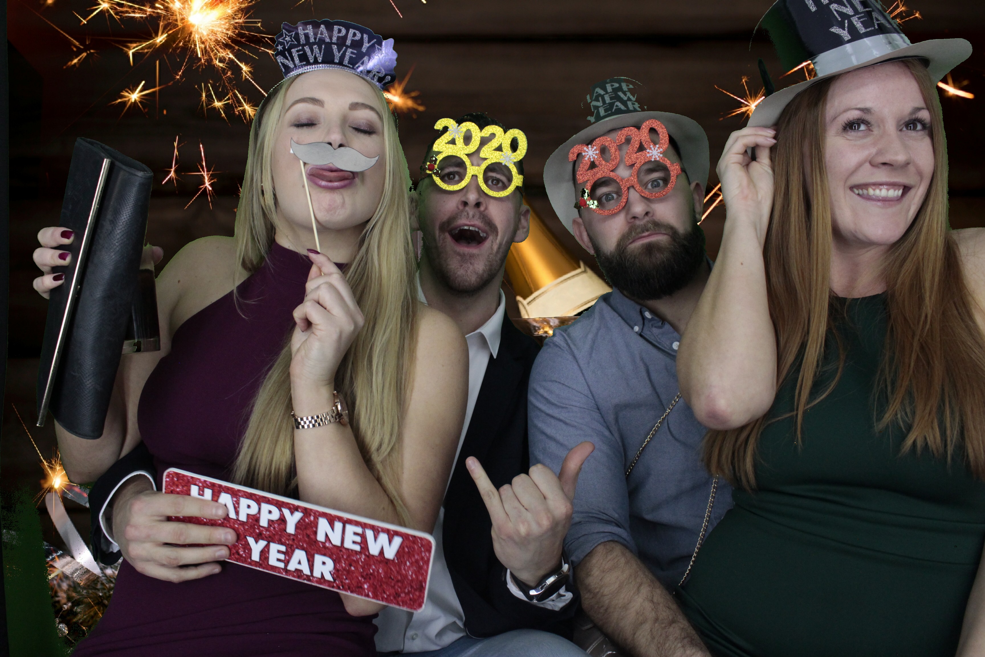 NYE Party | View more photos from the event at gallery.myphotoboothexperience.co.uk/u/MyPhotoBoothExperienceLtd/NYE-Party